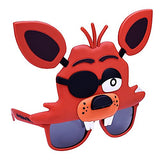 Sun-Staches Costume Sunglasses Five Nights Freddy Foxy Fox Party Favors UV400