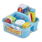 Melissa & Doug Spray, Squirt & Squeegee Play Set + 1 Melissa & Doug Scratch Art Mini-Pad Bundle