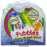 Little Kids - SUPBUB Super Fubbles Bubble Wand (Colors May Vary)