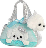 Aurora World Fancy Pals Pet Carrier, Peek-A-Boo Princess Puppy