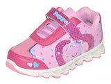 Peppa Pig Heart Light-Up Sneakers (5, Pink)