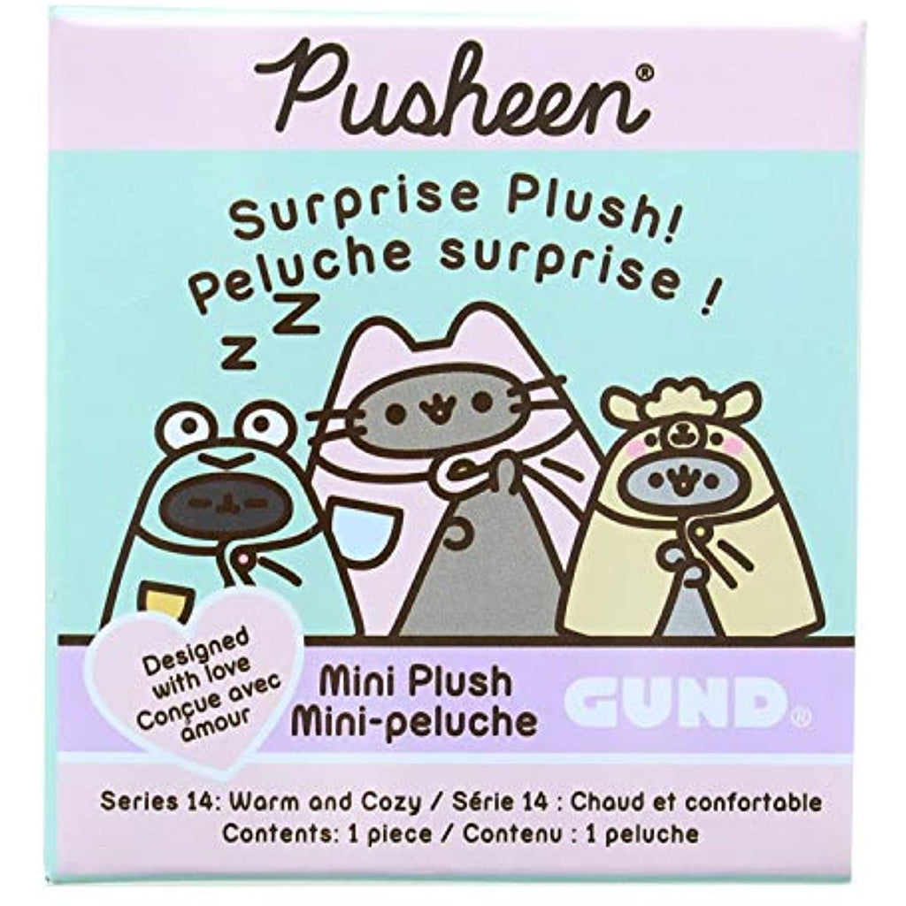 GUND Pusheen Blind Box Series #14: Cozy 'n' Warm Surprise Mystery Plush, 3"
