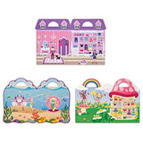 Melissa & Doug Puffy Sticker Set Bundle - Fairy, Dress-Up and Mermaid