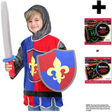 Melissa & Doug Knight: Role Play Costume Scratch Art Mini-Pad Bundle [48491]
