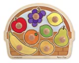 Melissa & Doug Fruit Basket - Large Jumbo Knob