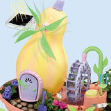 My Fairy Garden Windmill Terrace Solar Power Playset -- Grow Your Own Magical Garden!