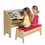 Guidecraft Classroom Furniture 42" W Desk with Bench