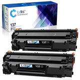 LxTek Compatible Toner Cartridge replacement for Canon 137 CRG137 9435B001AA to use with ImageClass D570 LBP151dw MF232w MF236n MF216N MF227dw,2 Black