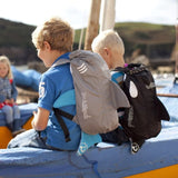 Trunki Kid’s Waterproof Swim & Gym Bag – PaddlePak Kaito the Whale (Black)