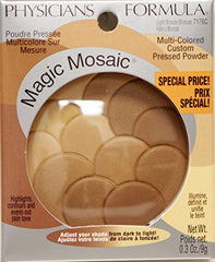 Physicians Formula Magic Mosaic Multi-colored Custom Pressed Powder, Light Bronzer/bronzer #7176C