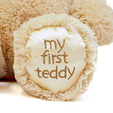 Baby GUND My 1st Teddy Bear Stuffed Animal Plush, Tan 15"