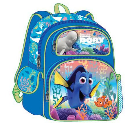 FINDING DORY 3-D LRG. BACKPACK 16"
