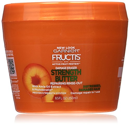 Garnier Fructis Damage Eraser Strength Butter Repairing Rinse-Out, 8.5 fl. oz.