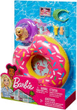 Barbie Outdoor Furniture Set with Donut Floatie (Really Floats), Water-Squirting Puppy Toy and 8 Themed Accessories