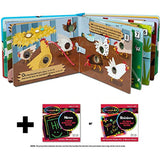 Poke-A-Dot Old Macdonald’s Farm: Pop-a-Tronic Board Activity Kit & 1 Me l i ssa & Doug Scratch Art Mini-Pad Bundle (31341)