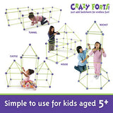 Crazy Forts,Purple, 69 pieces