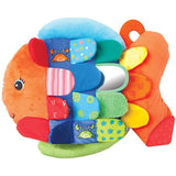 Melissa & Doug Flip Fish: K's Kids Baby Toy Series + 1 Free Pair of Baby Socks Bundle [91954]