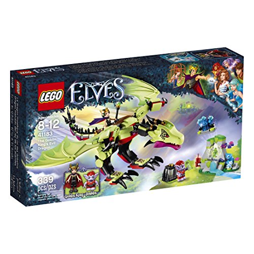 LEGO Elves The Goblin Kings Evil DRAGON 41183 Building Kit 339 Pieces