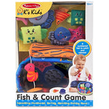 K's Kids Fish and Count Learning Game + FREE Melissa & Doug Scratch Art Mini-Pad Bundle