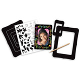 Melissa & Doug Photo Frames: Scratch Art Pack & 1 Scratch Art Mini-Pad Bundle (05808)