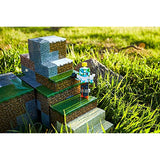 Minecraft Overworld Protector Playset, Accessories and Papercraft Blocks, Creative, Building Toy Set for Kids Ages 6 Years and Older