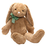 GUND Easter Evan Bunny Plush Stuffed Animal, Caramel Brown, 14