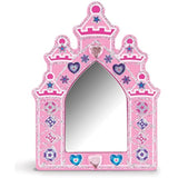 Melissa & Doug Princess Set Decorate-Your-Own Kit + FREE Scratch Art Mini-Pad Bundle