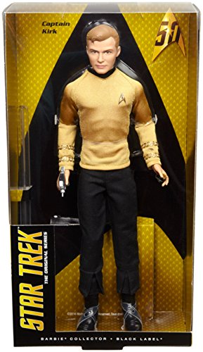 Barbie Star Trek 50th Anniversary Kirk Doll