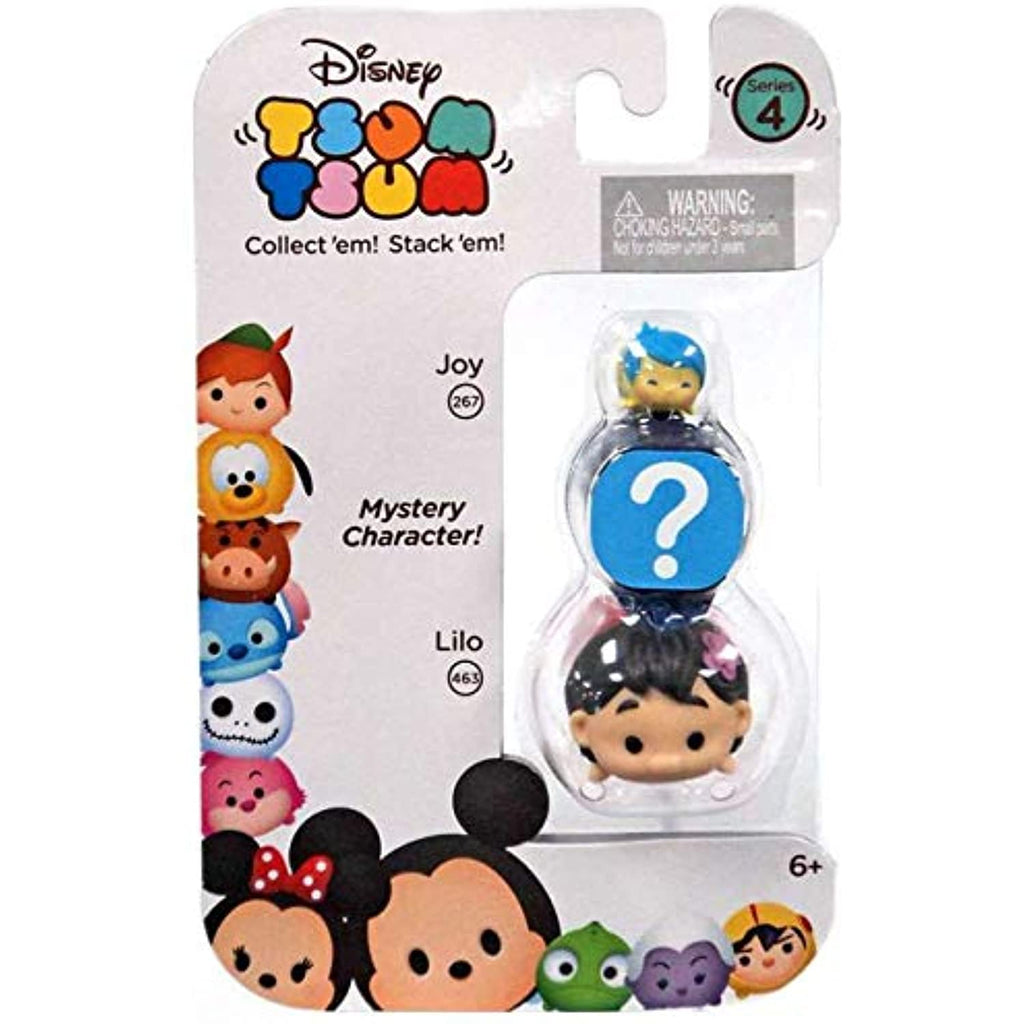 Disney Tsum Tsum Series 4 Joy & Lilo 1" Minifigure 3-Pack