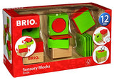 Brio 30436 Sensory Blocks | 6 Piece Preschool Toy for Kids Ages 18 Months and Up