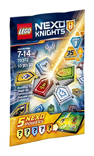 LEGO Nexo Knights Combo NEXO Powers Wave 1 70372 Building Kit 10 Piece