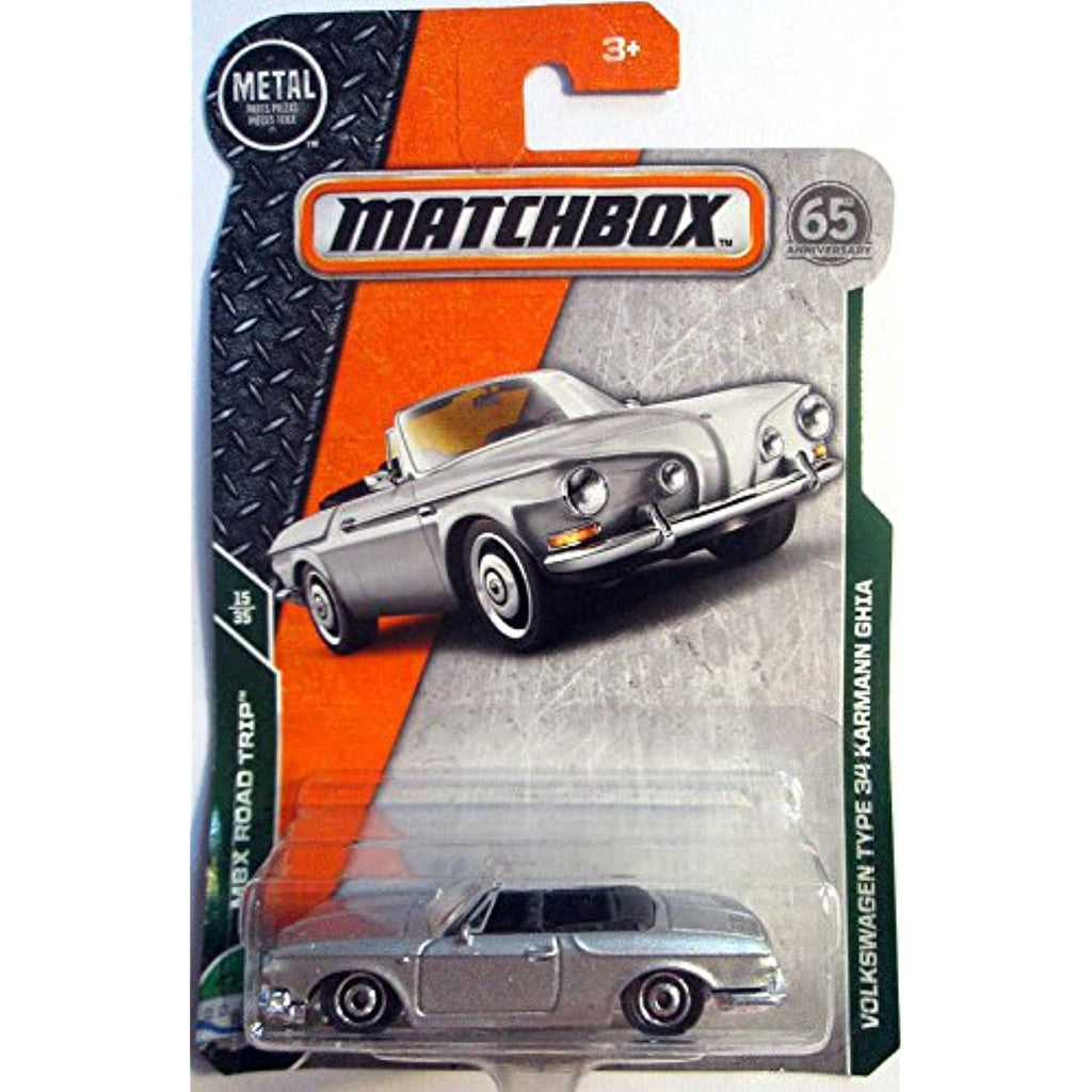 Matchbox 1:64 Scale Die-Cast MBX Road Trip - Volkswagen Type 34 Karmann Ghia