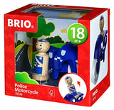 Brio Police Motorcycle Preschool Toy