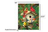 Springbok's 350 Piece Jigsaw Puzzle Feathered Retreat