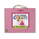 Melissa & Doug Natural Play: Play, Draw, Create  Princesses