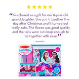 Melissa & Doug Flower Fleece Quilt