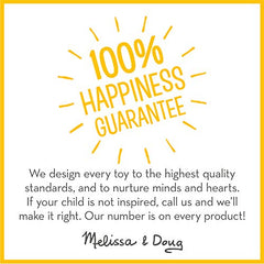 Melissa & Doug Happy Giddy Chair,Natural