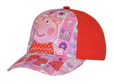 Peppa-Pig-Baseball-Hat-Adjustable-Girls-Cap(2-6 T,52cm)