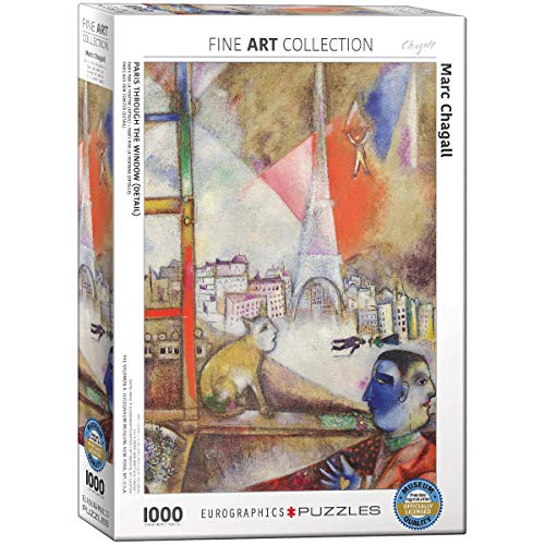 EuroGraphics Marc Chagall Paris Through The Window Puzzle (1000 Piece)