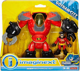 Imaginext Robin Mechanical Suit Gotham City Exclusive Figure Playset