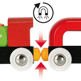 BRIO World - 33726 My First Railway Starter Pack | 9 Piece Train Toy with Accessories and Wooden Tracks for Kids Ages 18 Months and Up