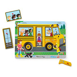 Melissa & Doug 6pc Sound Puzzle - Wheels On The Bus