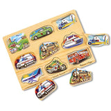 Melissa & Doug Sound Puzzle Bundle (Farm & Vehicle)