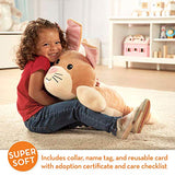 Melissa & Doug Cuddle Bunny Jumbo Plush Stuffed Animal with Activity Card
