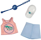 Bundle of 2 |Jurassic World Barbie Fashions - 2 Outfits & 4 Accessories total