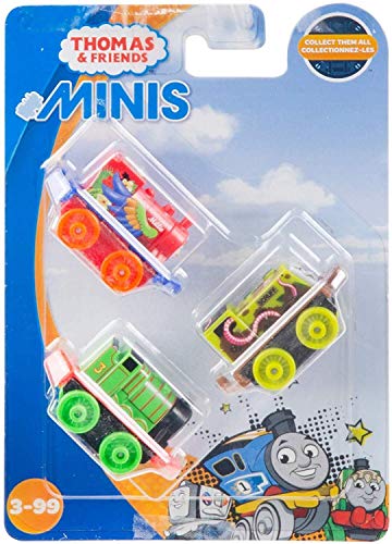 Thomas & Friends Fisher-Price MINIS, with Tray Assortment, 3-Pack