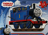 Ravensburger Thomas & Friends: Thomas The Tank Engine 24 Piece Shaped Floor Jigsaw Puzzle for Kids – Every Piece is Unique, Pieces Fit Together Perfectly