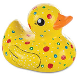 Melissa & Doug Rubber Ducky: Decorate-Your-Own Kit & 1 Scratch Art Mini-Pad Bundle (08865)