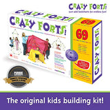 Crazy Forts,Purple, 69 pieces