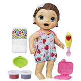 Baby Alive Super Snacks Snackin' Lily (Brunette) (Amazon Exclusive),Multicolor,Medium